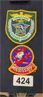 Sheriff Patch & Colonel Reb Mississippi Patch