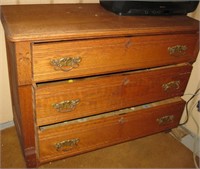 Antique Eastlake Dresser w/ Knapp Drawer Joints