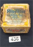 Antique Winchester 12GA. Repeater Paper Shells