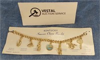 Kentucky Souvenir Charm Bracelet