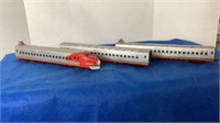 (3) Piece Plastic Santa Fe Amtrak