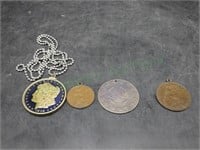 Money Pendants & One Dollar Necklace