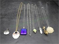 Seven Various Necklaces