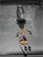 Joan Rivers Black Starlet Necklace IOB