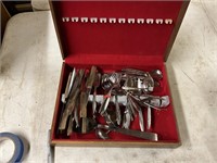Misc, silverware and steak knives in silverware