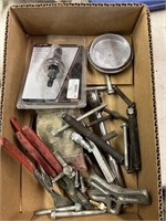 Box of misc tools