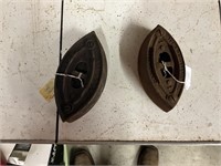 Two sad irons