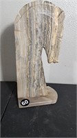 Marble Horse Bookend