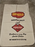 Darigold Poultry Feed Large Canvas Bag