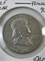 1960 D Franklin Half Dollar