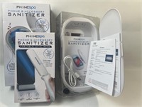 NIB Phone Spa Sanitizers - Wand & Tray Versions