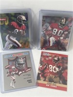 (4) Jerry Rice Cards