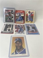 (7) Bo Jackson Cards-Football and Baseball!