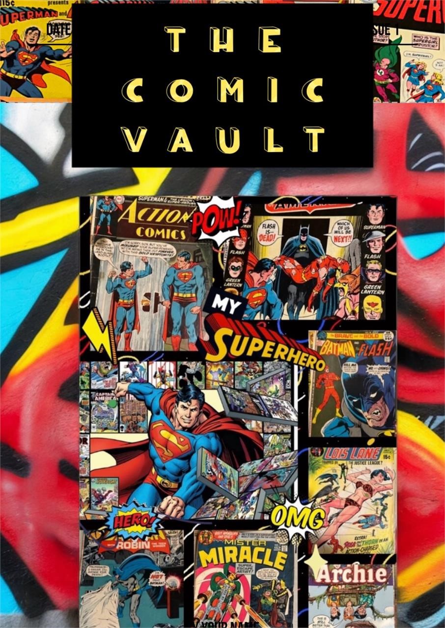 Comic vault! Vintage hero’s~Dark age