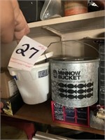Minnow Buckets and Organizer Only