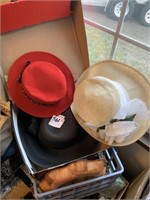Vintage Derby Hats and Other Hats