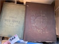 Old World Ran Micnally Book and Picture Frames