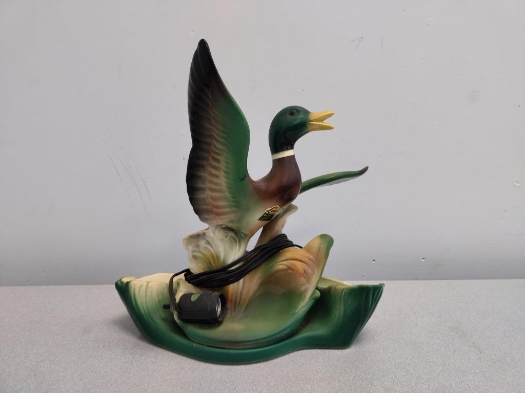 Mid Century 50's Art Pottery and Lamps Auction