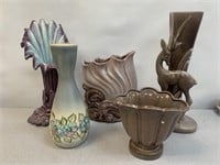 Vintage Mid Century California Pottery group