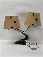 Vintage 1950s Mid Century Boomerang Lamp (Atomic)
