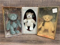 Vintage Gund Collectible Stuffed Plush Bears