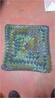 24"x24" crochet baby blanket
