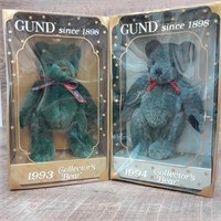 Collector Gund Collector Bears 1993 and1994