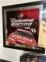 NASCAR dale, Junior Budweiser, racing mirror