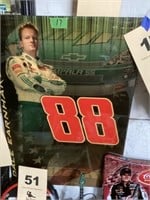 NASCAR dale Junior, number 88 plaque