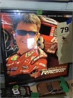 NASCAR dale, Junior Budweiser, racing portrait