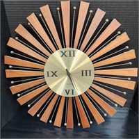 Seth Thomas Mid-Century Modern Wall Clock