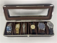 Watches with display box