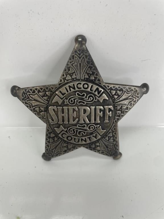 Old Sheriff Badge
