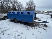 dumpster/recycling  trailer