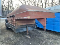 Real industries 18'  stock trailer