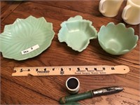 (3) Jade-ite Bowls
