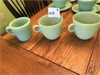 (3) Jadae-ite Coffee Mugs