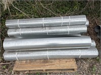 Assorted 7" X 60" Galvanized Stove Pipe