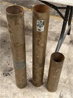 (3) 3-1/4 " Core Drills