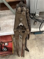 (2) 42 " Pipe Clamps