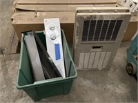 GE Dryer Panel with Wall Mounted Heater