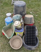 Assorted Buckets and More