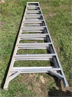 Aluminum 10 Step Foldable Ladder (10ft Tall)