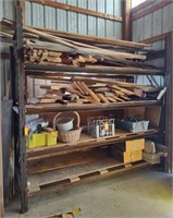 Metal Wood Storage Shelving (102"×36"×96")