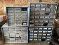 Metal Hardware Cases with Assorted Small