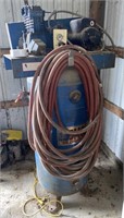 Sanburn Model C-1145 60 Gallon Air Compressor,