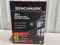 BENCHMARK 20L wet-dry vacuum Value $85