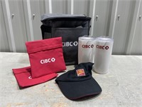 CIBC Gift Bag,Cooler,Sandwich Bags,Cups Value $40