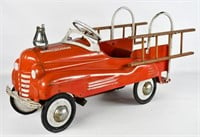 Original 1948 Murray Pontiac Fire Truck Pedal Car