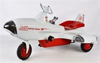 Restored Murray Super Sonic Jet Pedal Car